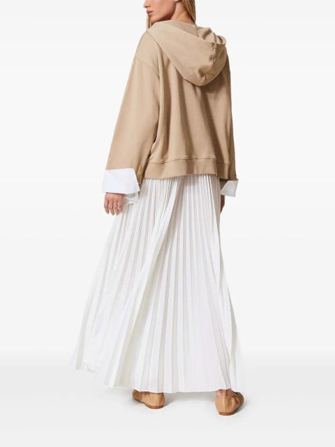 TWINSET pleated skirt - White