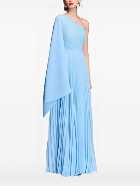 Solace London Maci one-shoulder maxi dress - Blue - zdjęcie produktu nr 1