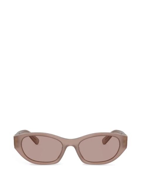 Miu Miu Eyewear geometric-frame sunglasses - Neutrals - zdjęcie produktu nr 1