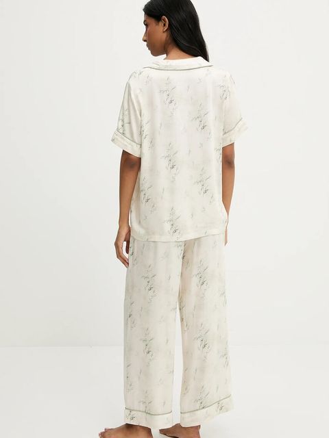 Answear.LAB piżama damska kolor beżowy