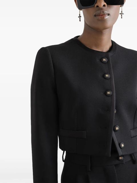 Dolce & Gabbana cropped jacket - Black - zdjęcie produktu nr 2