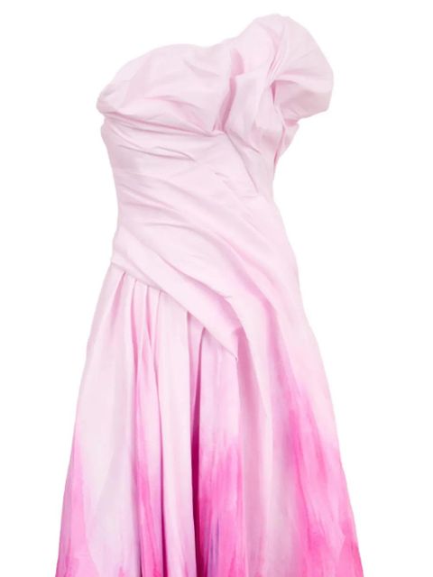 Acler Greenholm one-shoulder maxi dress - Pink