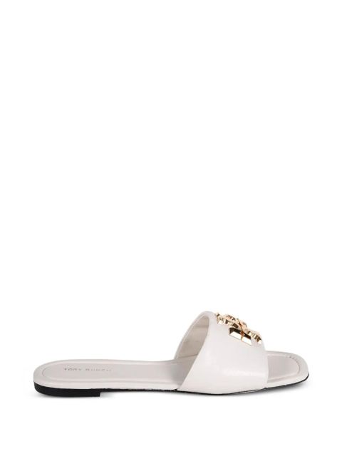Tory Burch Eleanor logo-plaque sandals - Neutrals - zdjęcie produktu nr 1