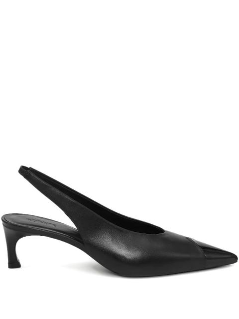 ROTATE BIRGER CHRISTENSEN slingback leather pumps - Black - zdjęcie produktu nr 1