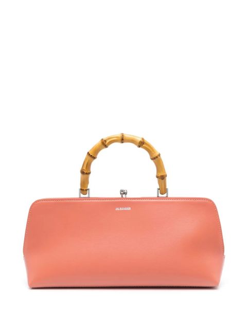 Jil Sander small Goji bamboo tote bag - Orange - zdjęcie produktu nr 1