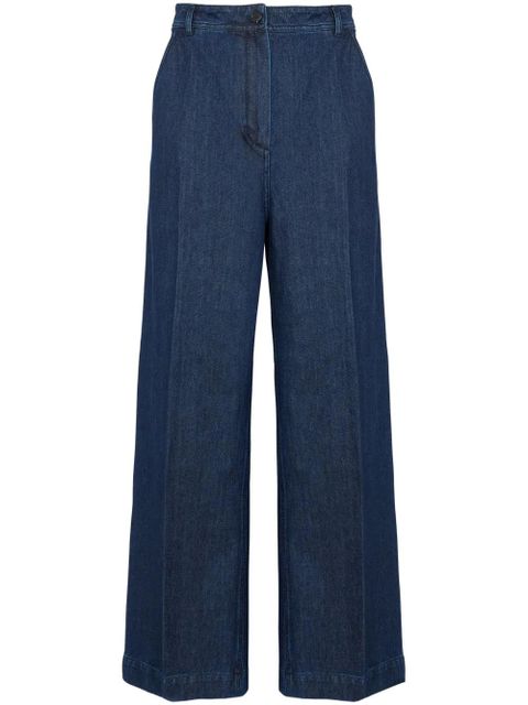Yves Salomon wide-leg jeans - Blue - zdjęcie produktu nr 1