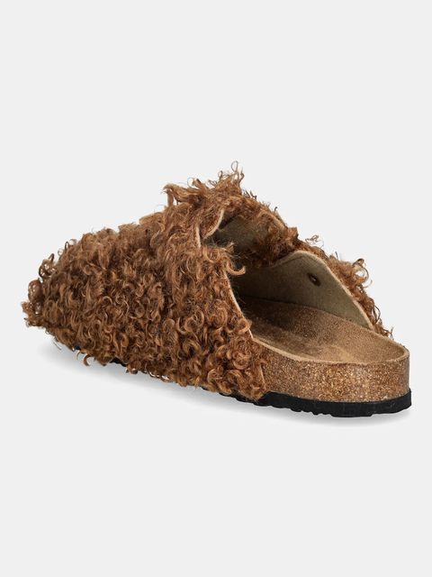 Answear.LAB kapcie kolor brązowy