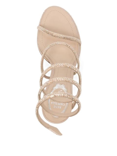 René Caovilla 100mm Cleo sandals - Neutrals - zdjęcie produktu nr 2
