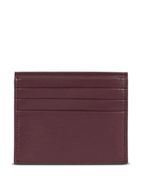 ETRO small Pony leather card holder - Red