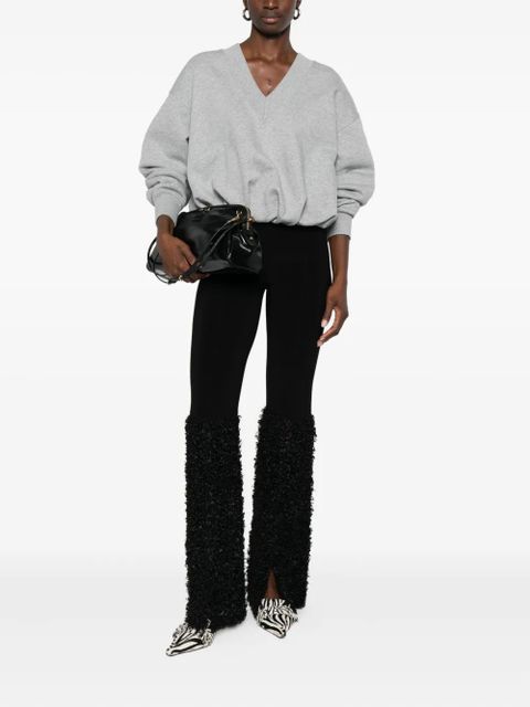 Sportmax V-neck sweatshirt - Grey - zdjęcie produktu nr 2