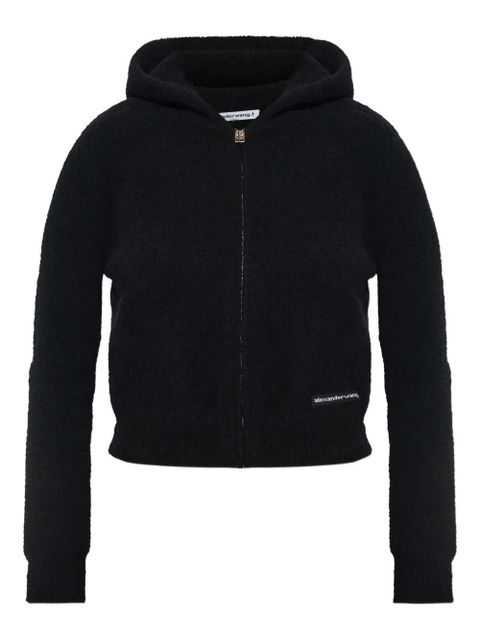 Alexander Wang zip-up hoodie - Black - zdjęcie produktu nr 1