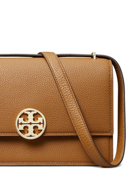 Tory Burch Miller leather shoulder bag - Brown