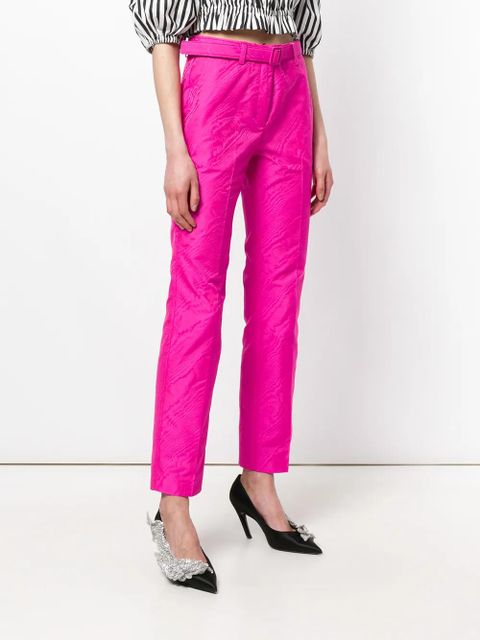 Off-White cigarette trousers - Pink