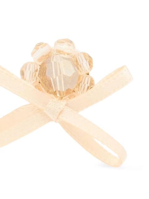 Simone Rocha crystal-embellished earrings - Neutrals - zdjęcie produktu nr 2