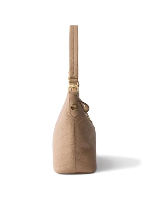 Prada leather shoulder bag - Neutrals