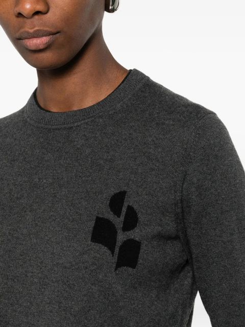 MARANT ÉTOILE logo sweater - Grey