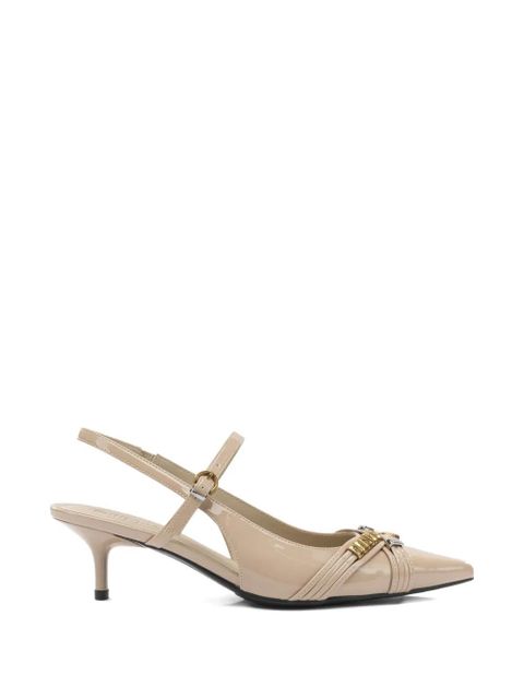 PINKO Gloria slingback pumps - Neutrals - zdjęcie produktu nr 1