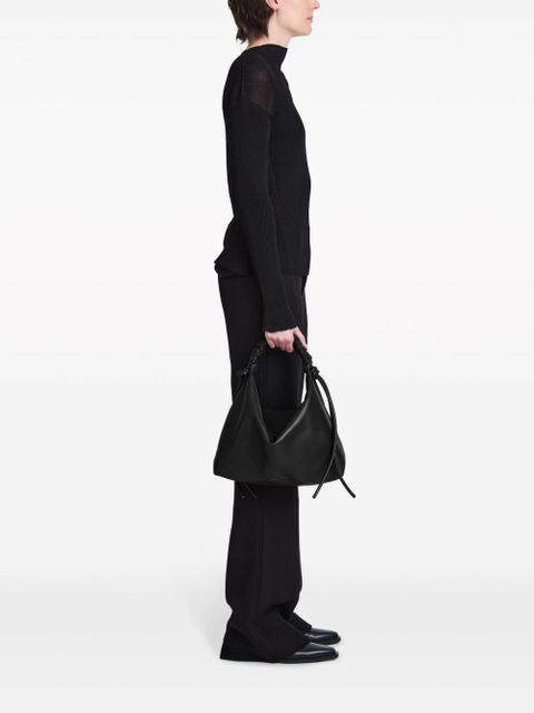 Proenza Schouler medium Drawstring leather shoulder bag - Black