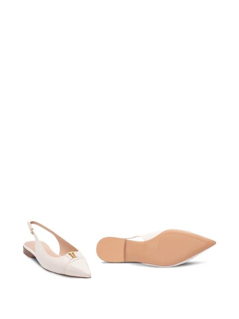TWINSET pointed slingback pumps - Neutrals