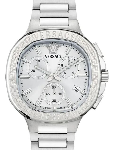 Versace V-Chrono 40mm - Silver - zdjęcie produktu nr 2