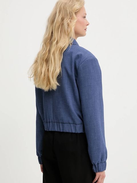 Answear.LAB kurtka kolor niebieski przejściowa