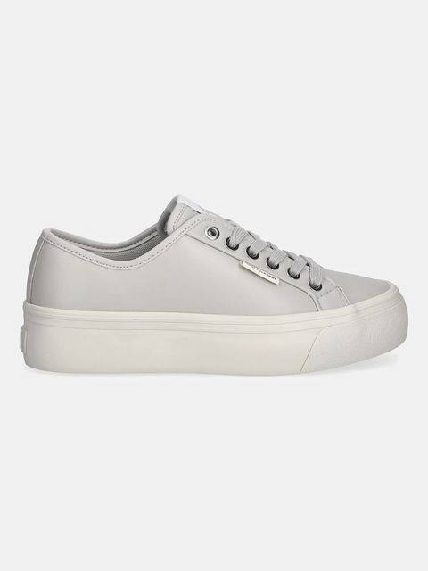 Calvin Klein sneakersy VULC FLATF LACE UP LTH CK - zdjęcie produktu nr 1