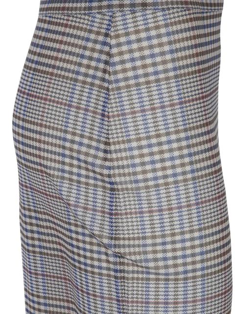 The Frankie Shop Aurora sheer mesh midi skirt - Neutrals