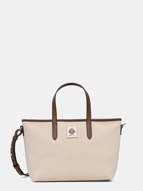 Bally torebka kolor beżowy WAE07J - zdjęcie produktu nr 1