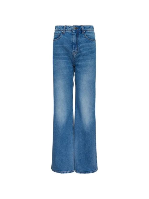 AMI Paris logo-patch jeans - Blue - zdjęcie produktu nr 1