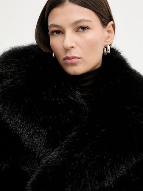 Stand Studio płaszcz Samara kolor czarny 61701-9431