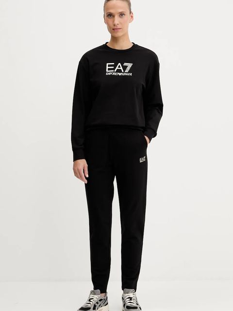 EA7 Emporio Armani dres damski kolor czarny AF13135.7W000115 - zdjęcie produktu nr 1