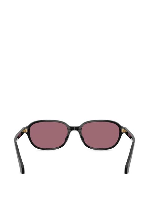 Versace Eyewear rectangle-frame sunglasses - Black