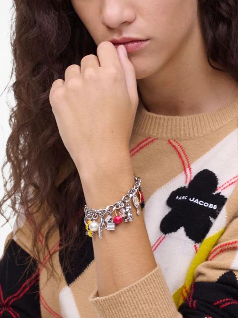 Marc Jacobs Trinket charm bracelet - Silver - zdjęcie produktu nr 2