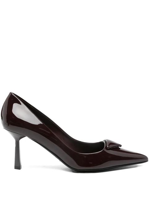 Prada 70mm patent leather pumps - Red - zdjęcie produktu nr 1