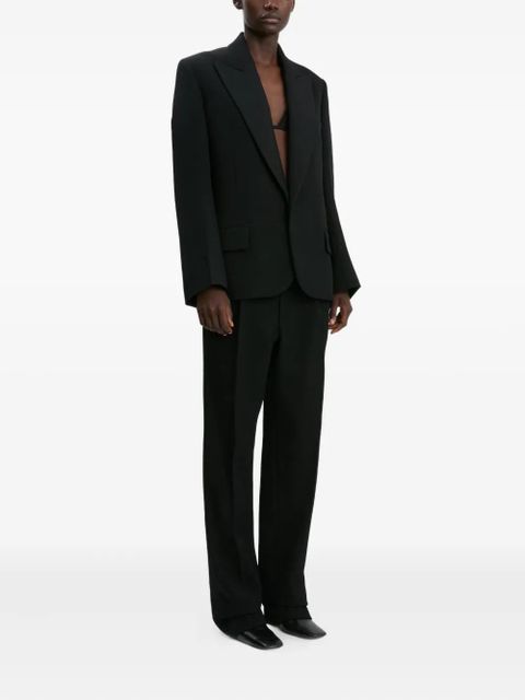 Victoria Beckham sculptural-sleeve jacket - Black