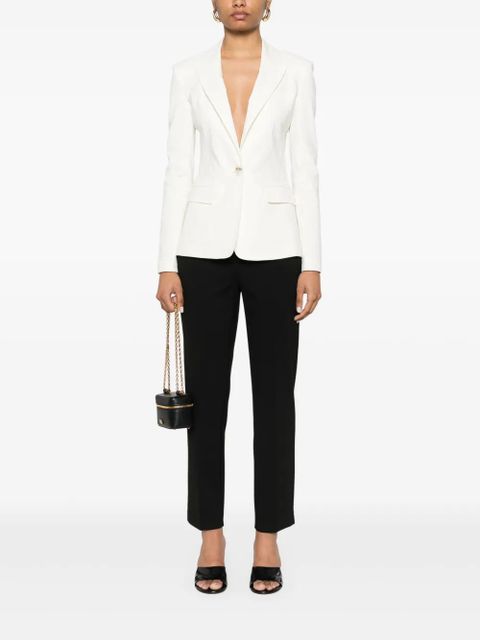 TWINSET logo-plaque trousers - Black - zdjęcie produktu nr 2