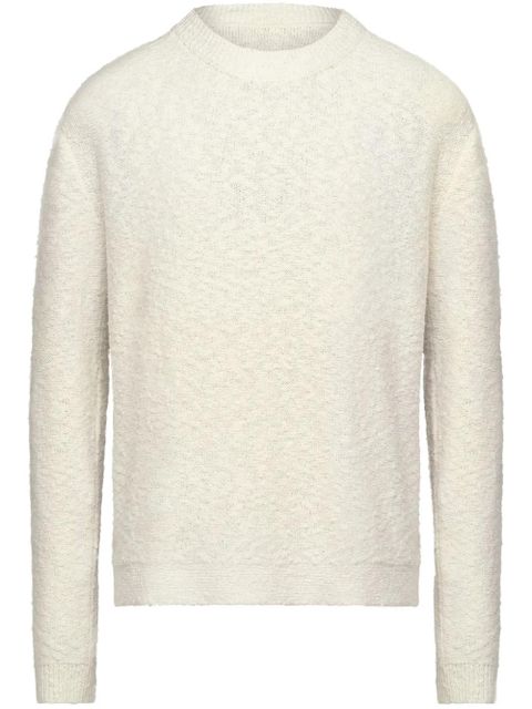 Maison Margiela Nostalgic bouclé-knit jumper - Neutrals - zdjęcie produktu nr 1