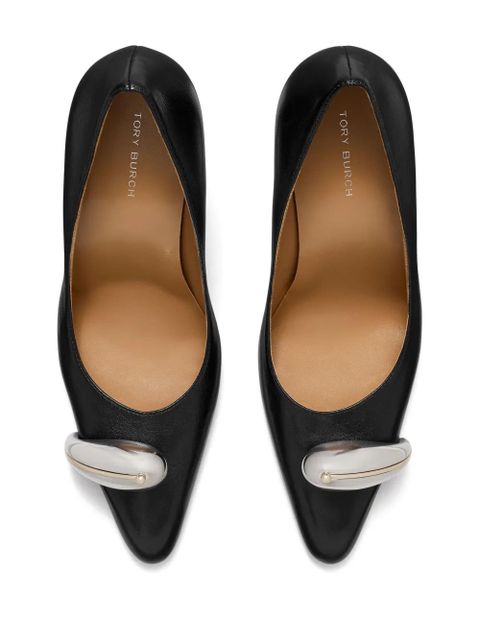 Tory Burch 90mm pierced XL pumps - Black