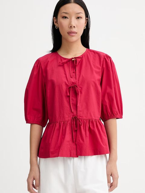 Marc O'Polo bluzka koszulowa damska bawełniana - zdjęcie produktu nr 1