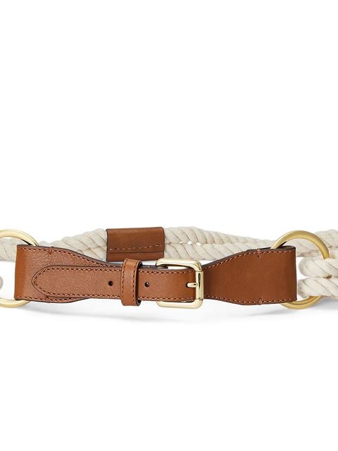 Lauren Ralph Lauren pasek damski bawełniany - zdjęcie produktu nr 1