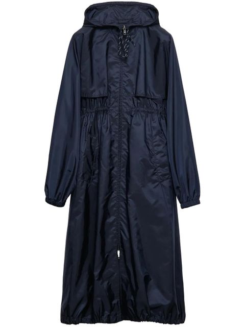 Prada hooded raincoat - Blue - zdjęcie produktu nr 1