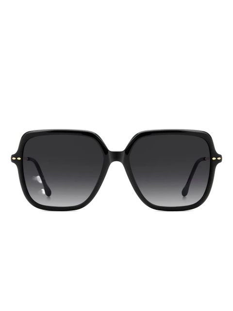 Isabel Marant Eyewear square-frame sunglasses - Gold
