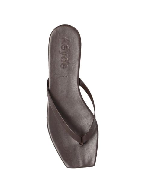 Aeyde Renee mules - Brown