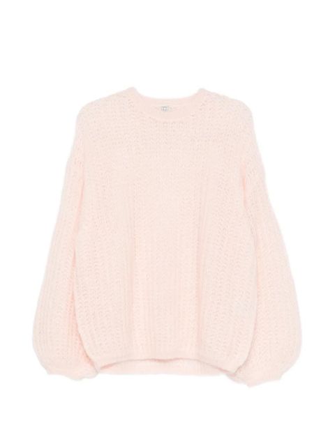 TOTEME open-knit sweater - Pink - zdjęcie produktu nr 1