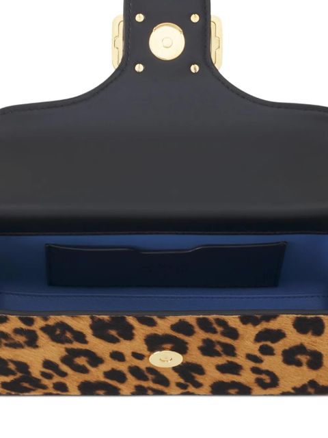 Lanvin Pencil Cat leopard-pattern tote bag - Brown