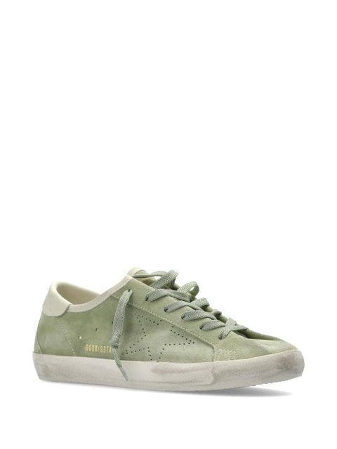 Golden Goose Super-Star suede sneakers - Green - zdjęcie produktu nr 2