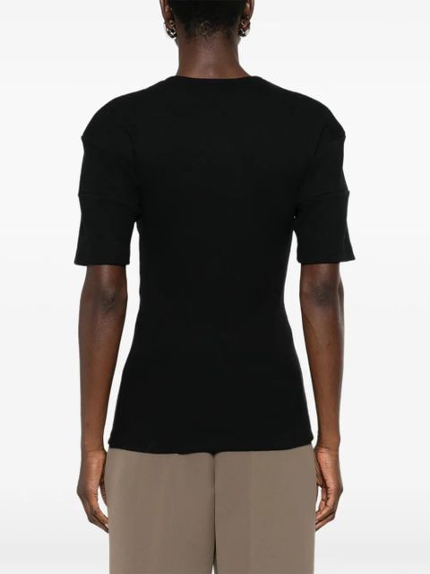 LEMAIRE short-sleeve T-shirt - Black - zdjęcie produktu nr 2
