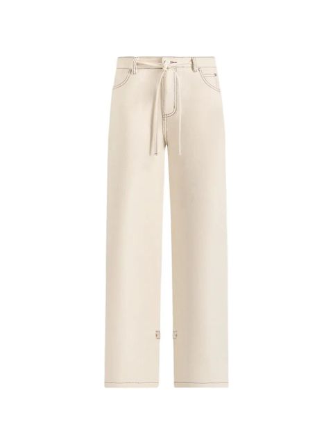 Manière De Voir Faye tie-waist jeans - Neutrals - zdjęcie produktu nr 1