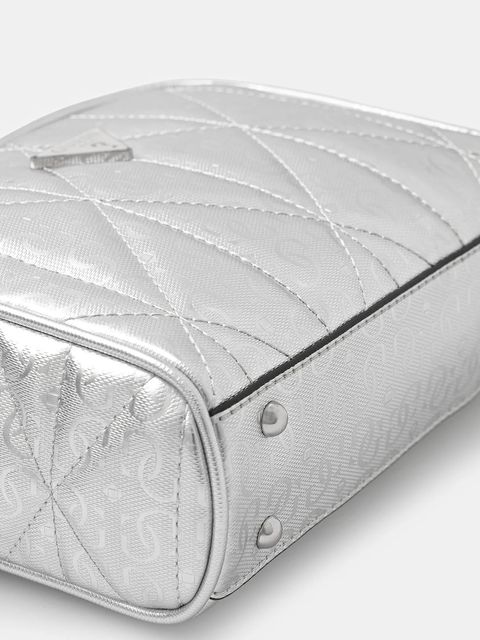 Guess torebka ALDINA kolor srebrny HWGY96 63140