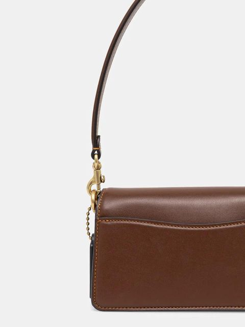 Coach torebka skórzana Tabby kolor brązowy CY200